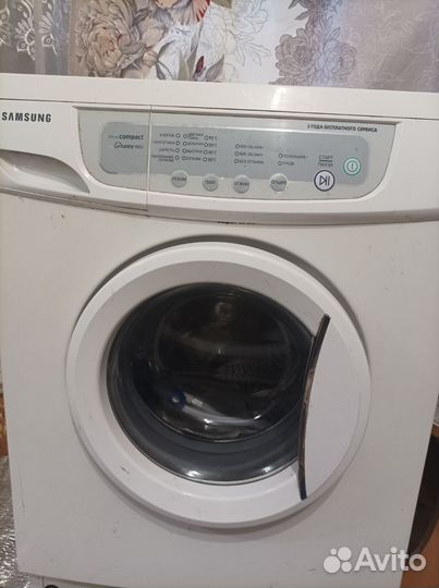 Стиральная машина samsung на запчасти