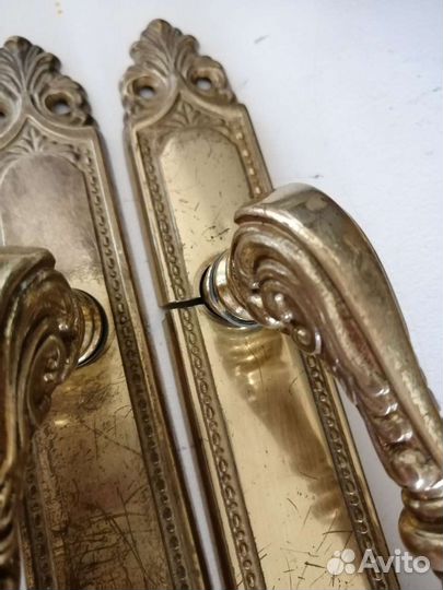 Винтажные ручки бронза