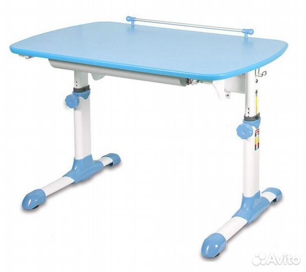 Учебный растущий стол Conductor-06 голубой