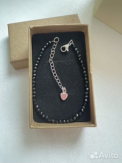 Браслет из натурального турмалина