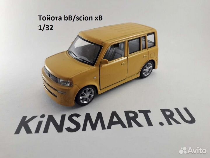 Интересует модель kinsmart toyota bb жёлтый цвет