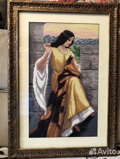 Картина вышитая крестом