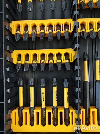 Набор насадок для дрели dewalt dwangft100SET