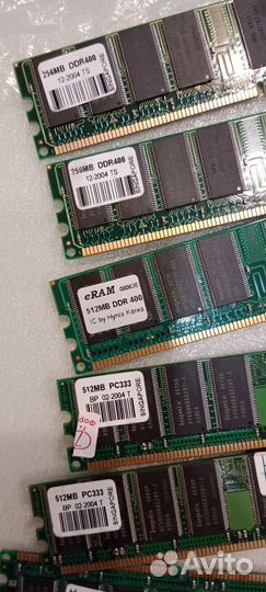 Оперативная память в ассортименте
