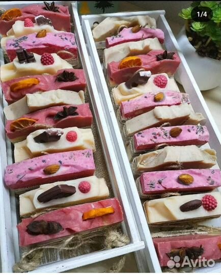 Натуральное мыло ручной работы, мыло с 