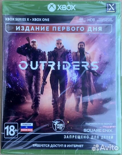 Игра 18+ Xbox One/Series X Square Enix Outriders