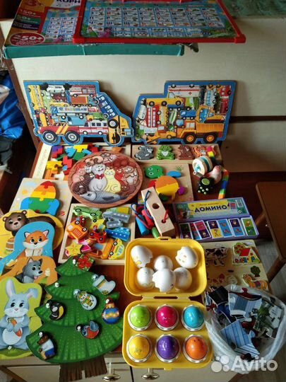 Развивающие игрушки пакетом