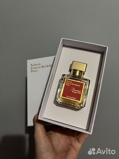 Духи francis kurkdjian Baccarat Rouge 759