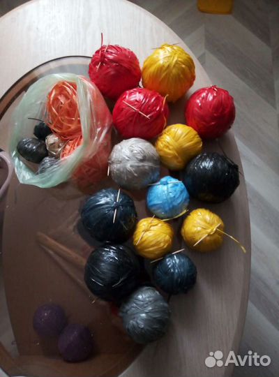 Пряжа для мочалок