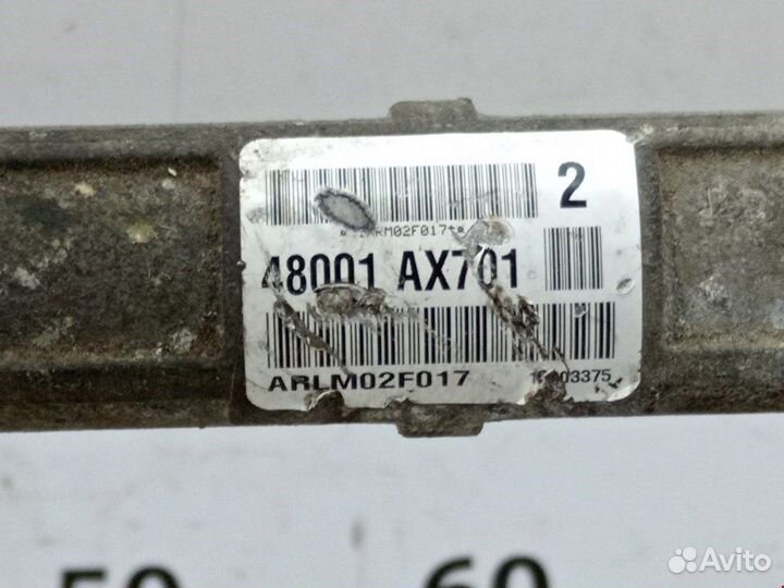 Рейка рулевая для Nissan Micra K12 48001BC45A