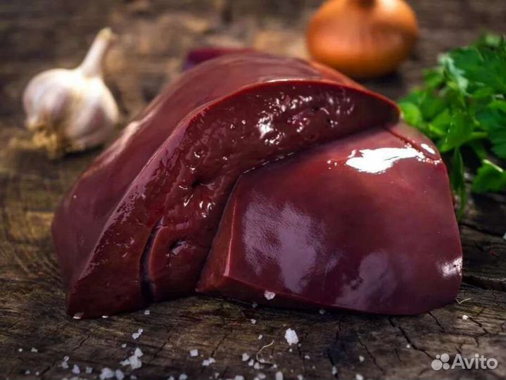 Печень говяжья Замороженная