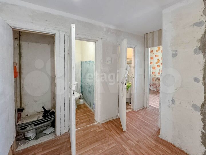 2-к. квартира, 42,4 м², 1/2 эт.