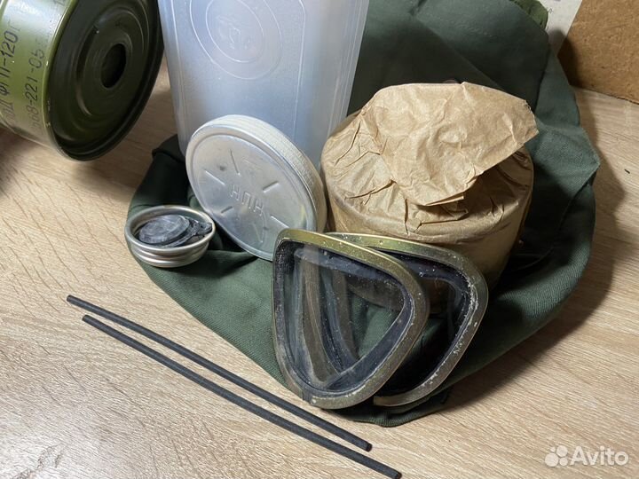 Противогаз гп-7вмт с флягой