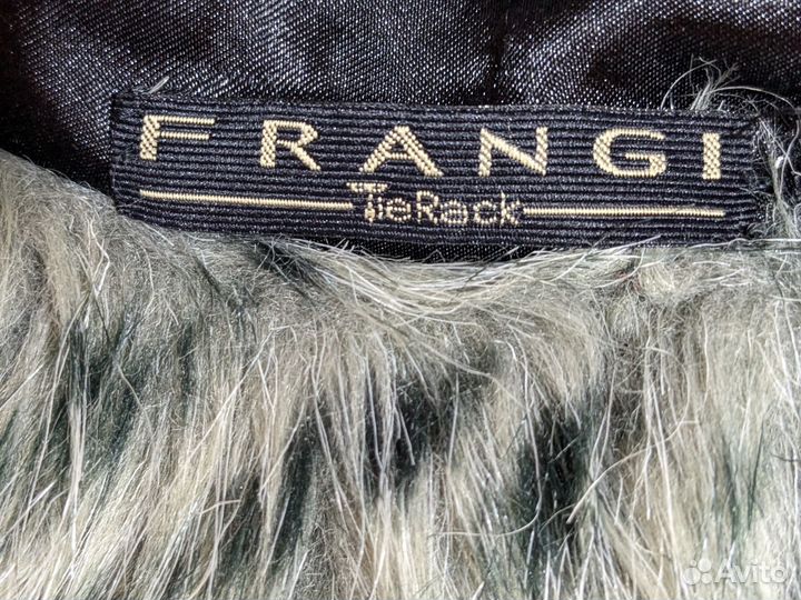 Меховая панама Frangi Tie Rack, винтаж Италия