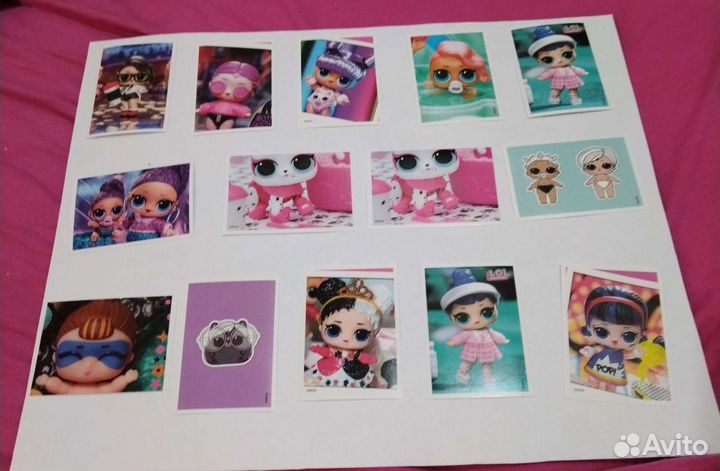 Наклейки L.O.L Surprise Panini