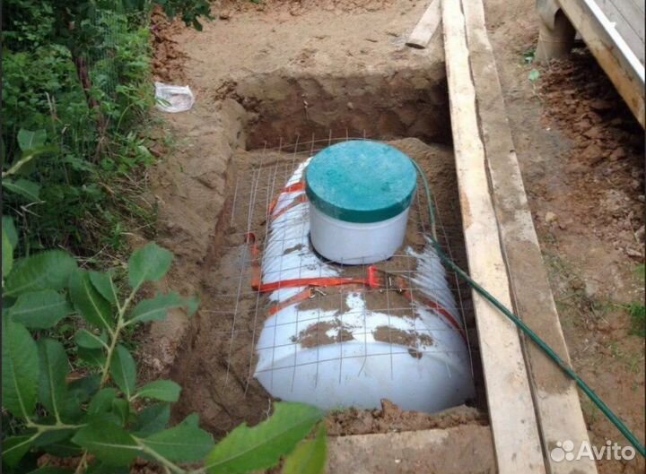 Септик для дома. Установка септика за 1 день