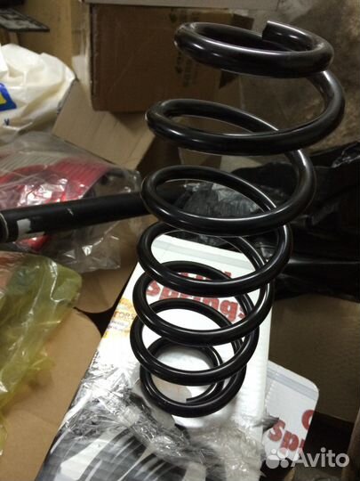 Задние заниженные пружины volkswagen polo