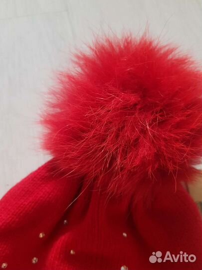 Шапка зимняя для девочки Италия 52-54