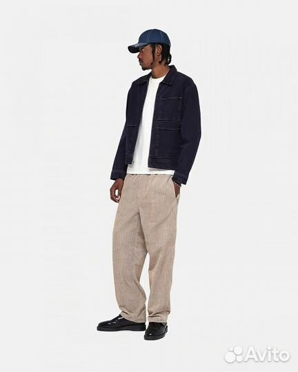 Куртка Stussy Navy Zip Work