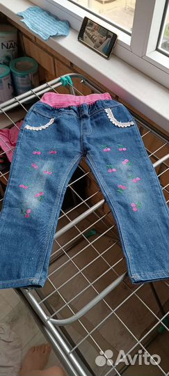 Джинсы для девочки