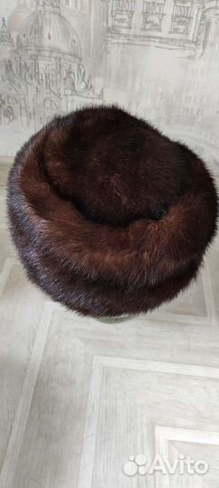 Шапка норковая женская бу