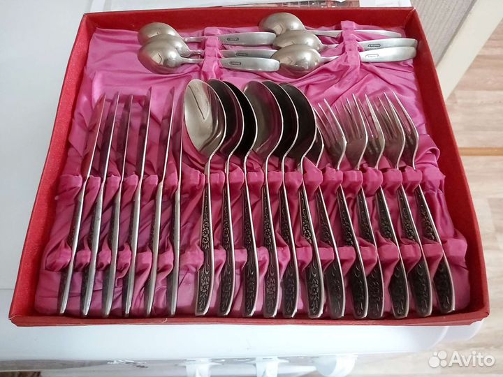 Набор столовых приборов СССР нержавейка