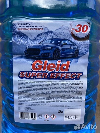 Незамерзайка/незамерзающая жидкость Gleid Effect