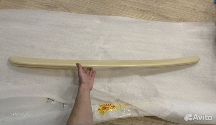 Спойлер-лезвие w211 из абс пластика