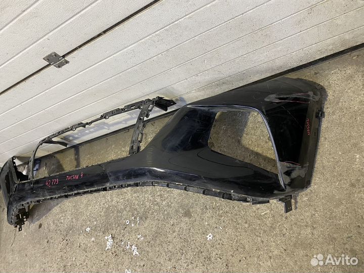 Hyundai Tucson 4 c 2020 - Бампер передний