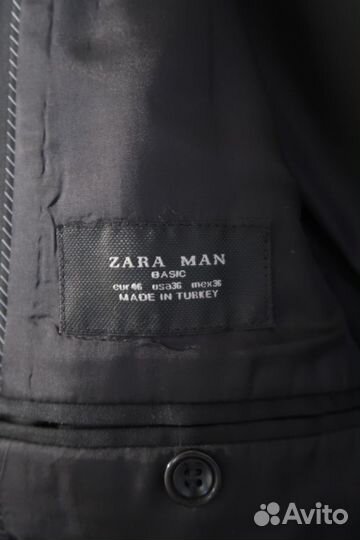 Брючный костюм 100% шерсть Zara