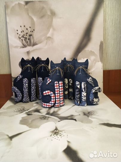 Игрушка интерьерная кот интерьерный