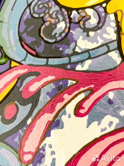 Готовая картина по номерам