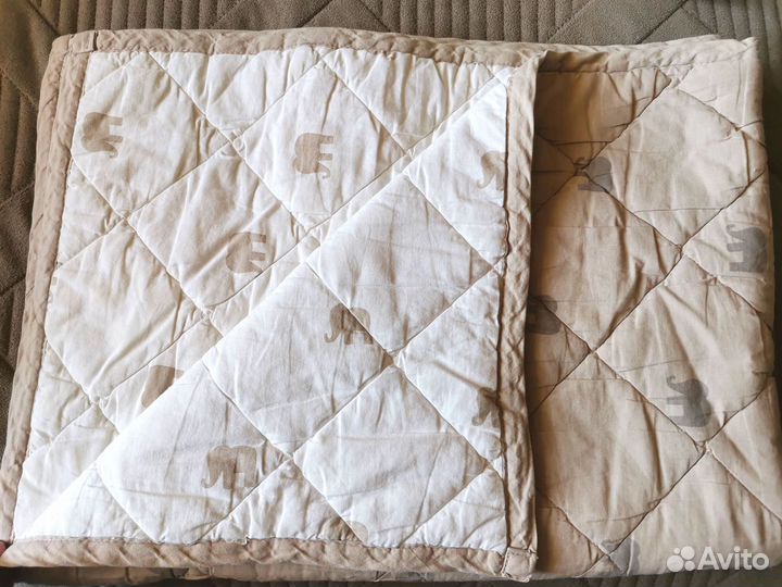 Детское одеяло с 2-мя подушками