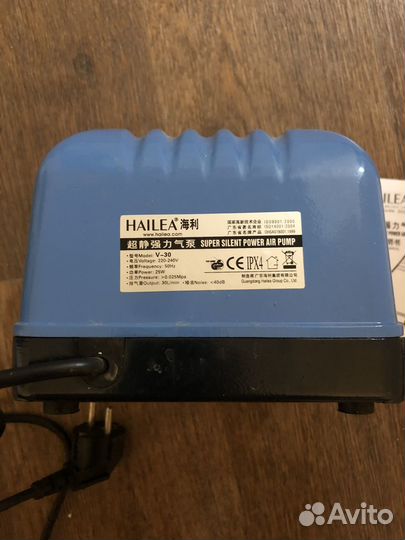 Компрессор аквариумный Hailea v30
