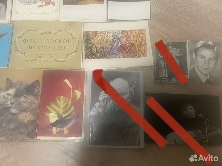 Открытки (коллекционные и подарочные) (на выбор)