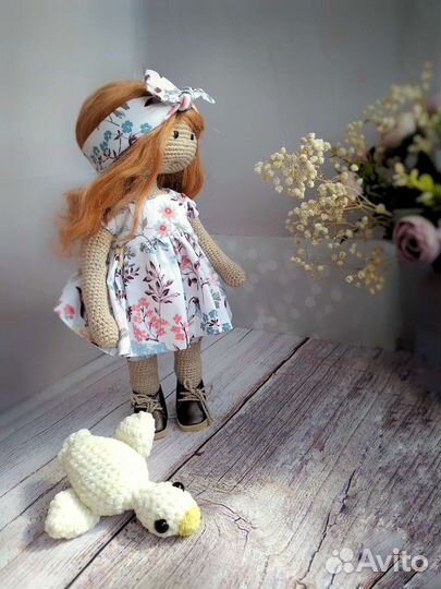 Интерьерная кукла тильда, подарок для девочки