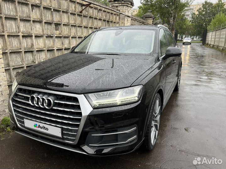 Audi Q7 3.0 AT, 2017, 85 500 км