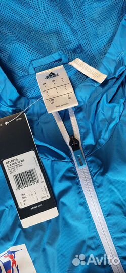 Куртка ветровка р.L adidas Сб.России лыжная бег