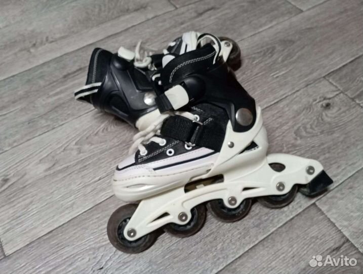 Ролики детские черные