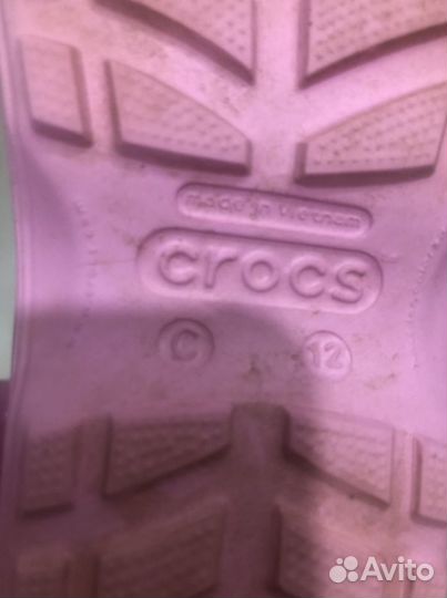 Резиновые сапоги crocs