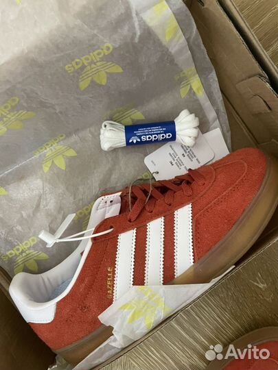 Adidas gazelle оранжевые