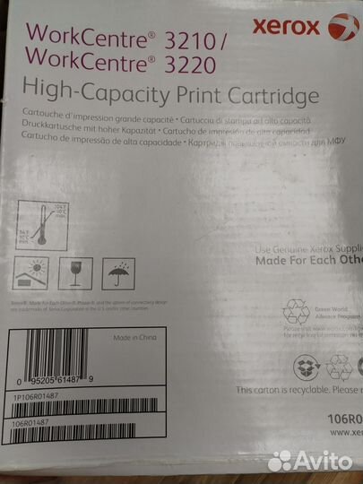 Картридж Xerox WorkCentre 3210/3220 новый