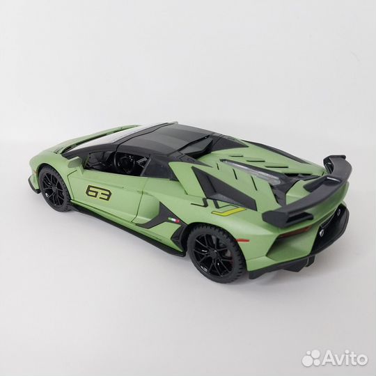 Ламборгини авентадор металлическая машина кабриоле