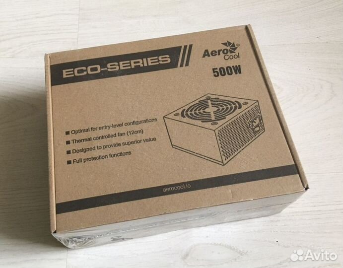 Блок питания Aerocool eco-series 500w