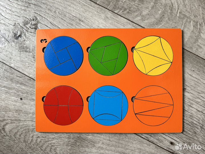 Головоломка «Сложи квадрат*