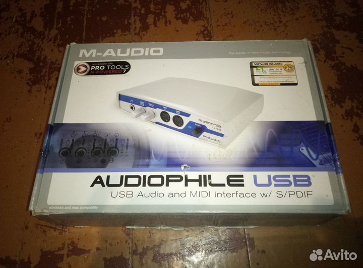 M-audio audiophile usb