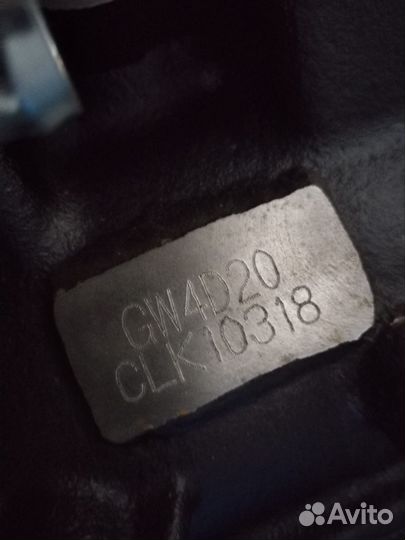 Двигатель GW4D20 новый