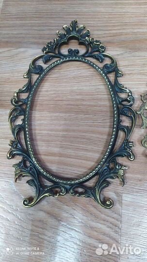 Настенные Рамки для фото старинная Бронза