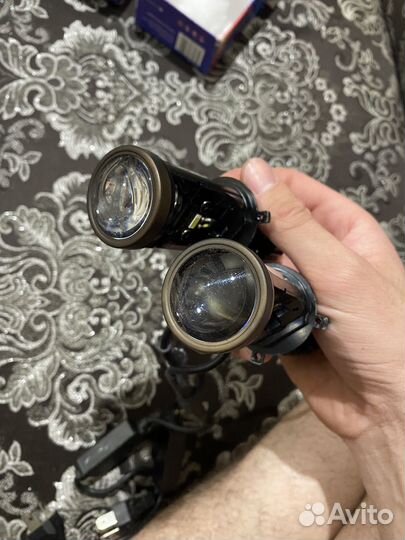 Лед лампы h4 с линзой