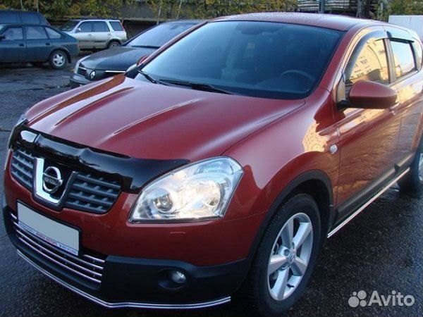 Дефлектор капота Nissan Qashqai (2007-2010)
